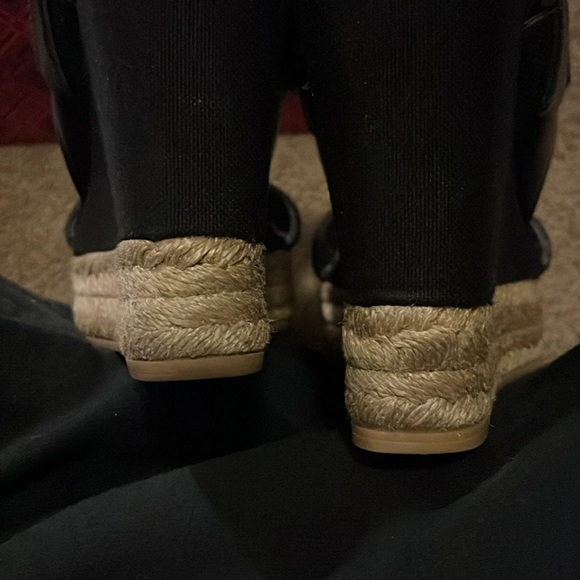 Tory Burch Black Slingback wedge - Picture 8 of 9